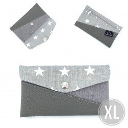 Handytasche "Grey Stars" XL