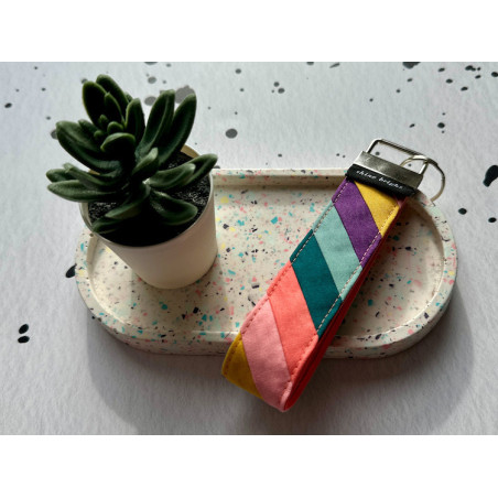 Patchwork - Schlüsselband "Rainbow Shine Bright"