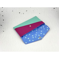 Handytasche / Geldbörse  "Stars Pink" XL