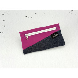 Handytasche / Geldbörse  Colourblocking Edition Pink XL