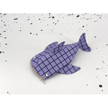 Walhai "Grid Lila"
