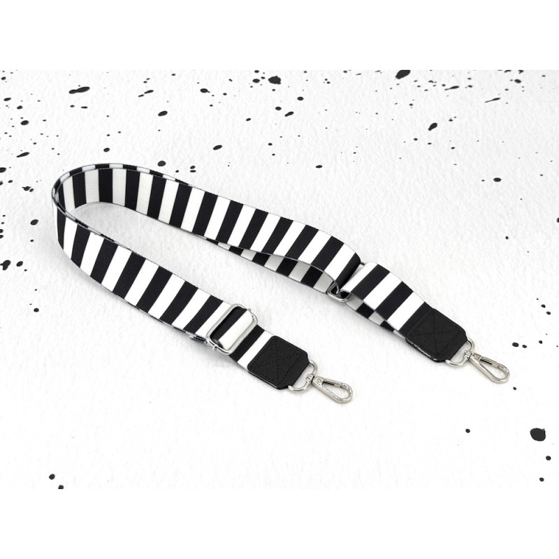Taschengurt "Black & White"