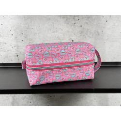 Boxy Bag - "Candy Hearts Pink"