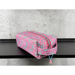 Boxy Bag - "Candy Hearts Pink"