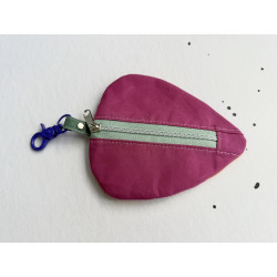 Herbstblatt Täschchen Pink