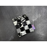 Federverschluss Täschchen Black & White Midi