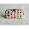 Oil Pouch - Gross 14 Flaschen - Rainbow Flowers Weiss