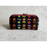 Oil Pouch - Gross 14 Flaschen - Rainbow Flowers Schwarz