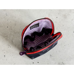 Oil Pouch - Klein 8 Flaschen - Bubbles Schwarz