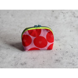 Oil Pouch - Klein 8 Flaschen - Bubbles Rot