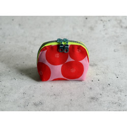 Oil Pouch - Klein 8 Flaschen - Bubbles Rot