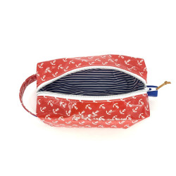 Boxy Bag "MOIN Anker Rot"