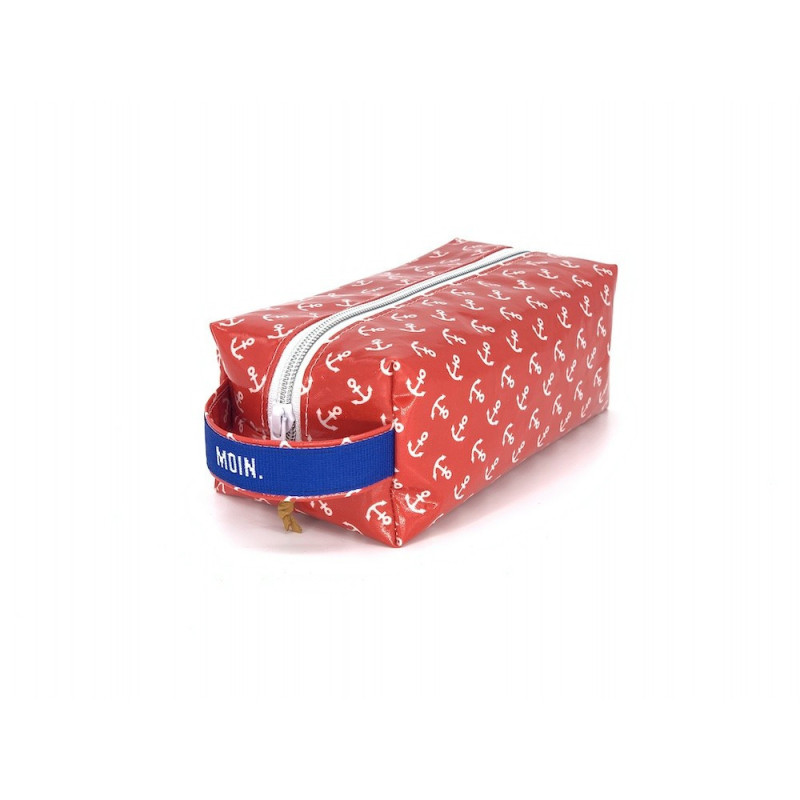 Boxy Bag "MOIN Anker Rot"