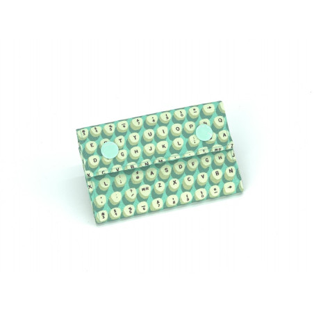 Kleine Geldbörse "Typewriters"