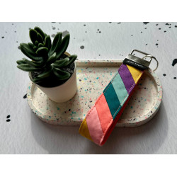 Patchwork - Schlüsselband "Rainbow Shine Bright"