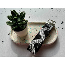 Patchwork - Schlüsselband "Wunderbar"