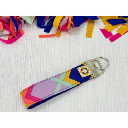 Patchwork - Schlüsselband "Quilt"