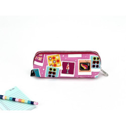 Stiftemäppchen "Lene 2.0" - Quilt Edition - "Polaroids "