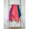 Musselintuch Multicolor "Magenta, Melone & Petrol"