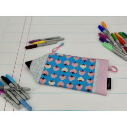 Stiftemäppchen Pencil "Strawbeeries"