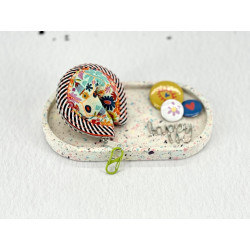 Glückskeks - Täschchen "Neon Flowers"