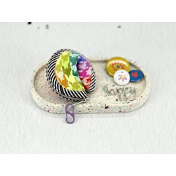 Glückskeks - Täschchen "Rainbow"