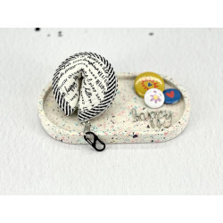 Glückskeks - Täschchen "Nice Words"