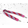 Taschengurt "Lila meets Pinks Streifen"