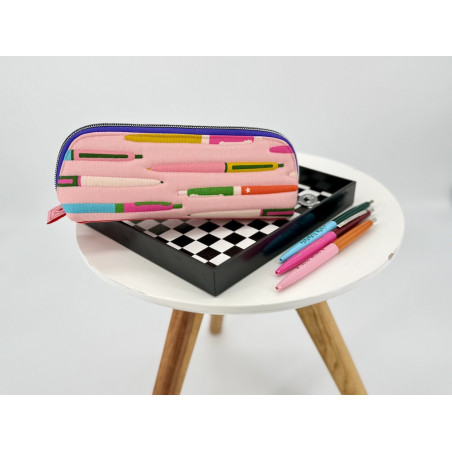 Stiftemäppchen "Lene 2.0" - Quilt Edition - "Pens Rose"