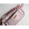 "Tasche voll Glück" // Crossbodybag "Dancing Leaves Senf"