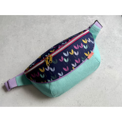 "Tasche voll Glück" // Crossbodybag "Dancing Leaves Bunt"