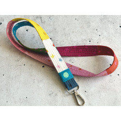 Patchwork - Schlüsselband "Stars II"