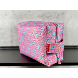 Boxy Bag Grosse Variante - "Candy Hearts Pink"
