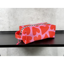 Boxy Bag - "Big Hearts"