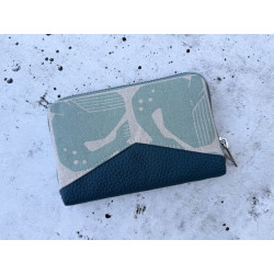Little Mynta Geldbörse "Grumpy Whale Mint"